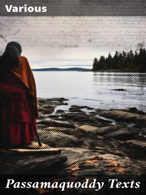 cover image of Passamaquoddy Texts